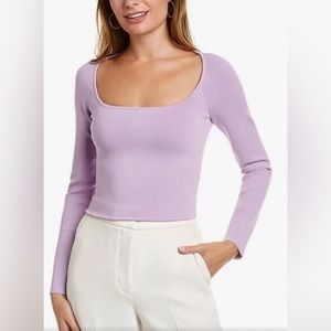 ALC NWT purple long sleeve top